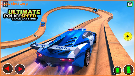 US Police Car Stunts 2020: Ramp Car Games screenshot