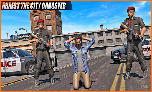US Police Car Thief Chase Game screenshot