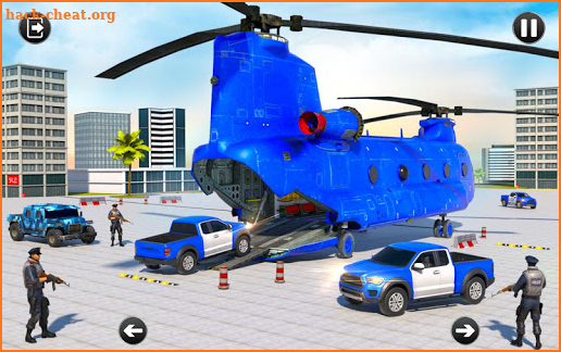 US Police Cargo Plane Transporter 2021 screenshot