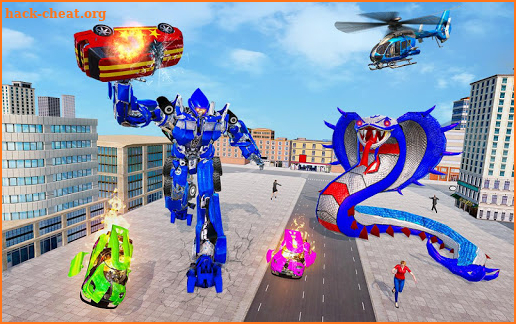 US Police Cobra Transform Robot Games screenshot