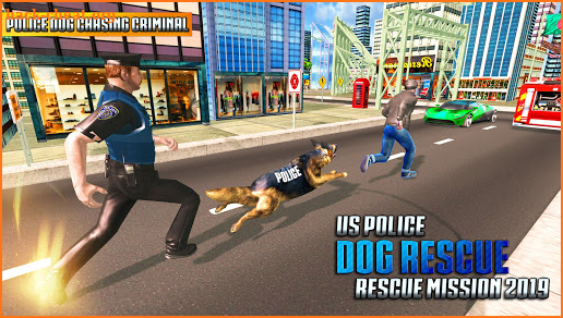US Police Dog City Crime Mission screenshot