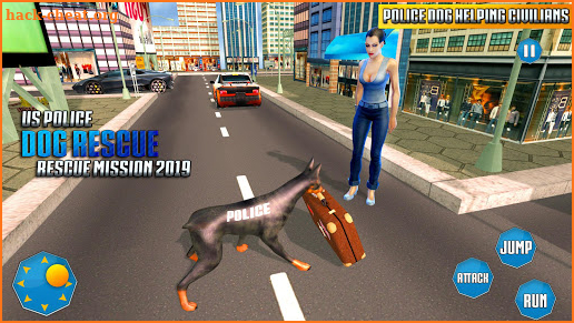 US Police Dog City Crime Mission screenshot