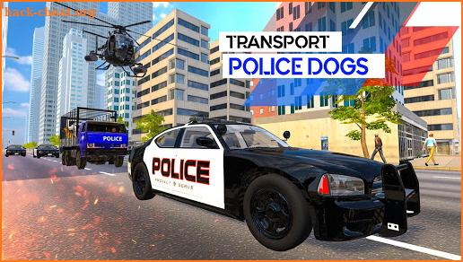US Police Dog Transport: Multi Level Parking Game screenshot