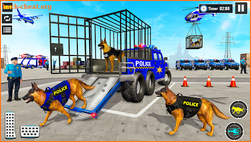 US Police Dog Transporter Truck Simulator screenshot