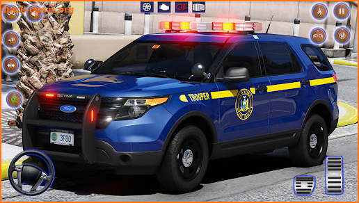 us police driving games 3d sim screenshot