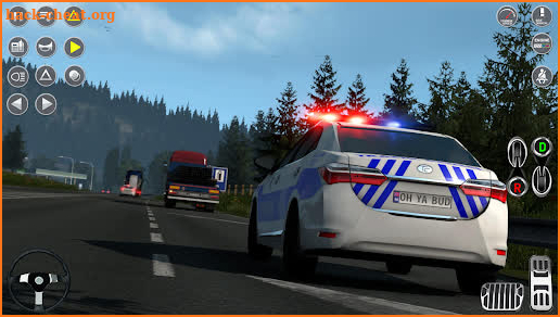 US Police Games Car Games 3D screenshot