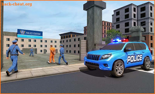 US Police Hummer Car Quad Bike Police Chase Game screenshot
