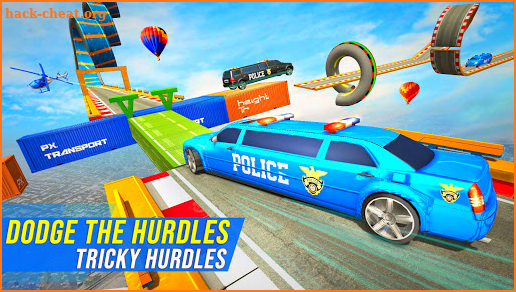 US Police Limo Ramp Car Stunts: Police Car Games screenshot