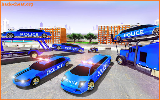 US Police Limo Transporter Truck 2019 screenshot