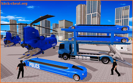 US Police Limo Transporter Truck 2020 screenshot