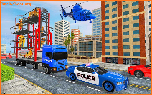 US Police Multi Level Animal Transporter Truck screenshot