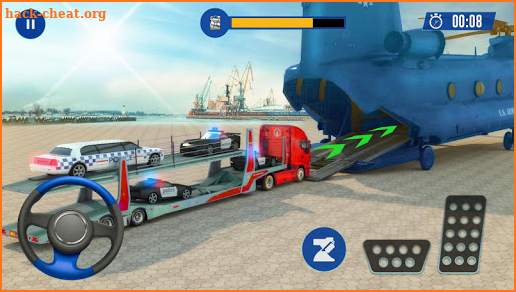 US Police Multi Level Car Transporter Truck 2020 screenshot