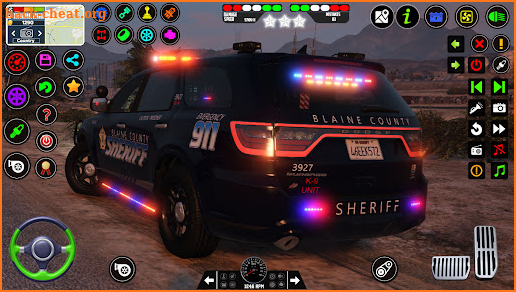 US Police Prado Parking 3D screenshot