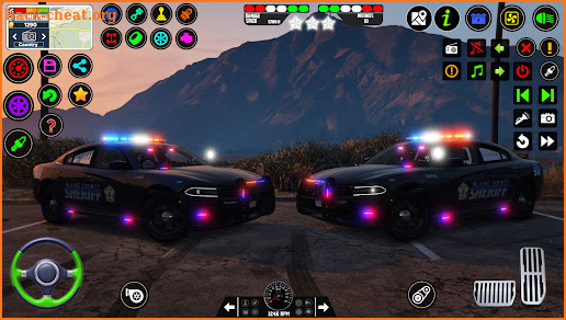 US Police Prado Parking 3D screenshot