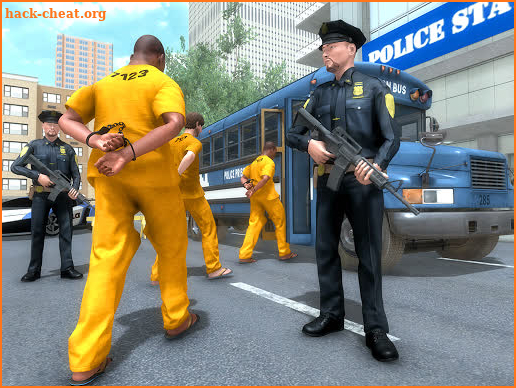 US Police Prisoner Transport Bus Driving Simulator screenshot