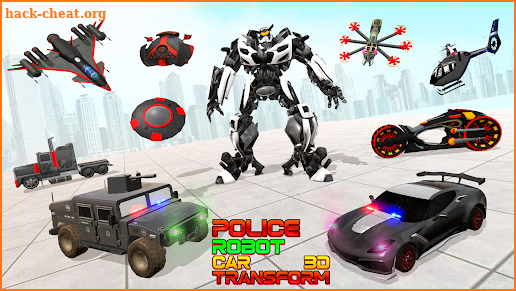 US Police Robot Car Battle screenshot
