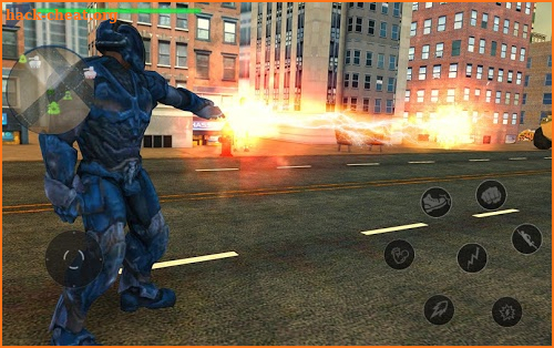 US Police Robot Transformer Superhero Mech Warrior screenshot