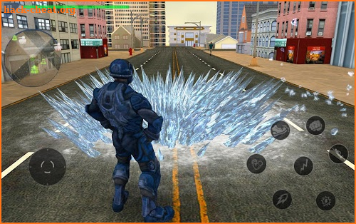 US Police Robot Transformer Superhero Mech Warrior screenshot