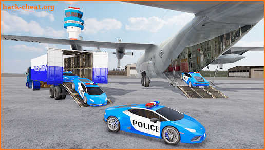 US Police Transporter Plane Simulator screenshot