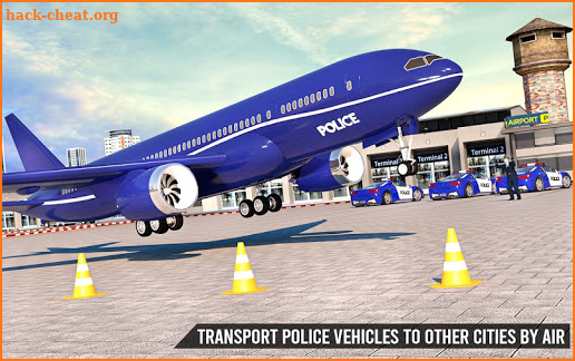 US Police Transporter Truck: Car Driving Games screenshot