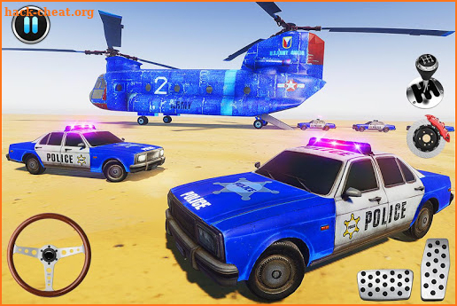 US Police Transporter Truck Plane Parker screenshot