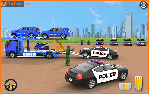 US Police Transporter:Truck Simulator Games screenshot