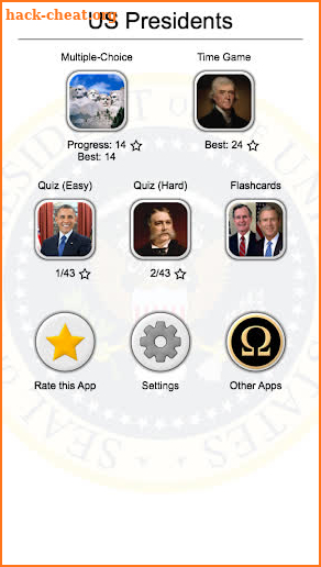 US Presidents and Vice-Presidents - History Quiz screenshot