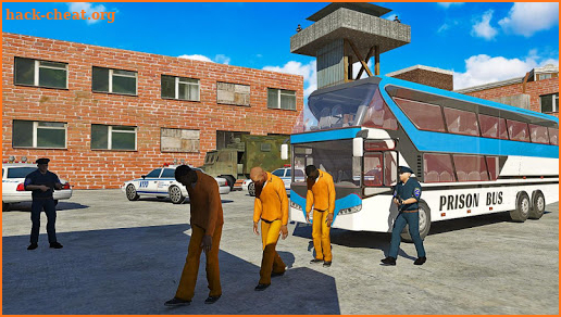 US Prison Transport: Police Bus Driving screenshot