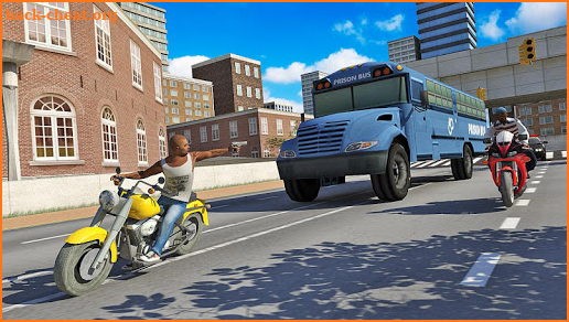 US Prison Transport: Police Bus Driving screenshot