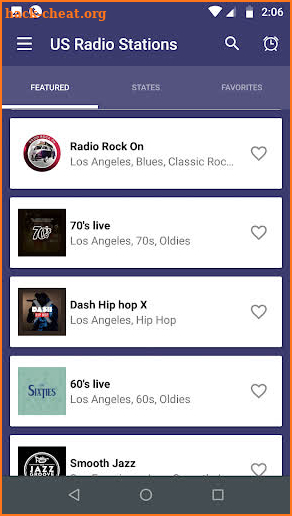 US Radio: Free Radio FM USA online screenshot