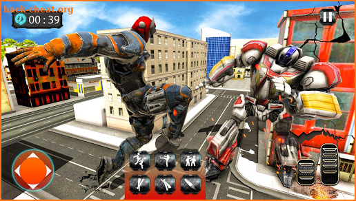 US Robot Flying Car Tansform 3D Game screenshot