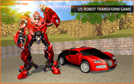 US Robot Transform Car: Robot Transport Games 2018 screenshot