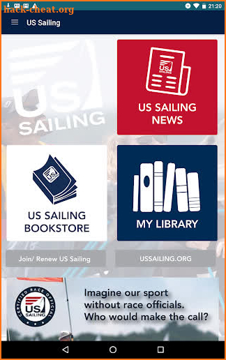 US Sailing  Bookstore screenshot