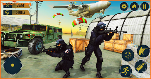 US secret agent army commando Mission 2021 Game screenshot