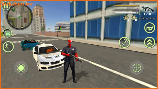 US Spider Police Rope hero: Vegas City Gangster screenshot