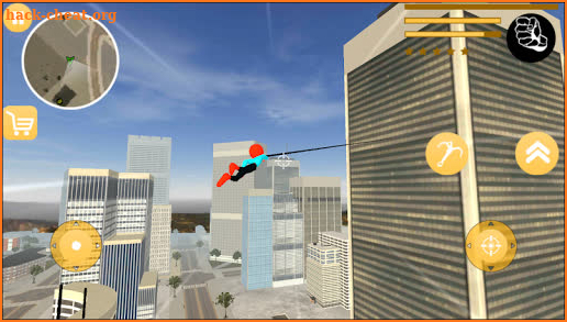 US Spider Police Stickman Rope Hero Strange Vegas screenshot