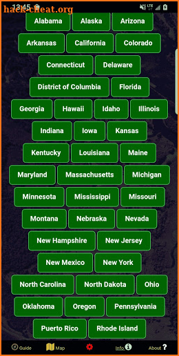 US State Parks and Forests Map Guide screenshot