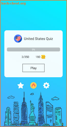 US States Maps, Capitals, Flags — Geo Quiz & Game screenshot