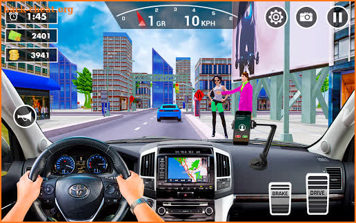 US Taxi Driver 2019 - Free Taxi Simulator Game screenshot