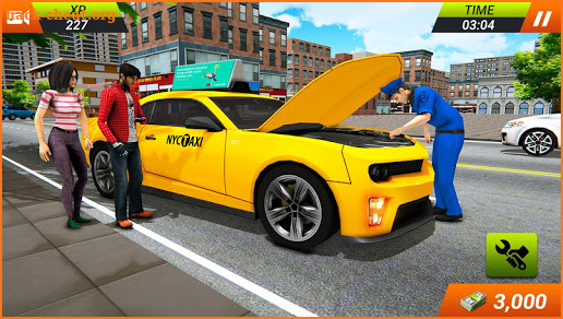 US Taxi Driving Simulator 2019 screenshot