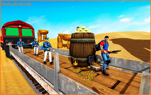 US Train Robbery Driving Simulator 2019 screenshot
