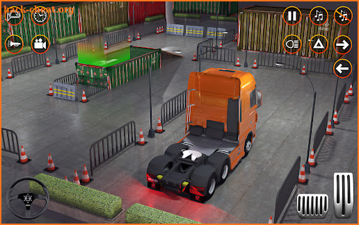 US truck driver game screenshot