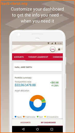 U.S. Trust Account Access for Android screenshot