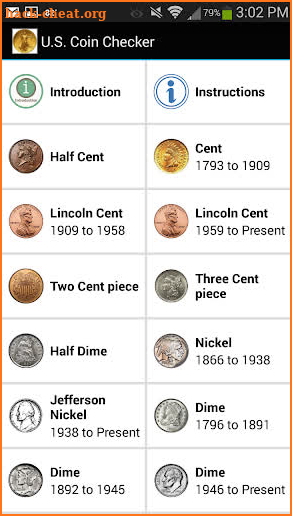 U.S. Valuable Coins screenshot