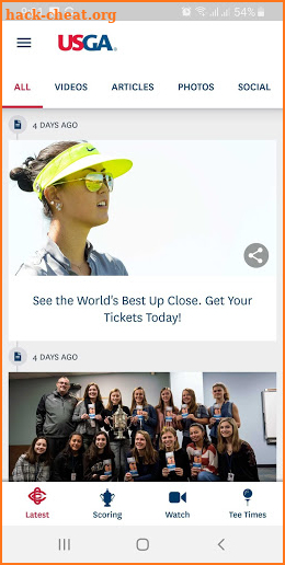 U.S. Women's Open screenshot