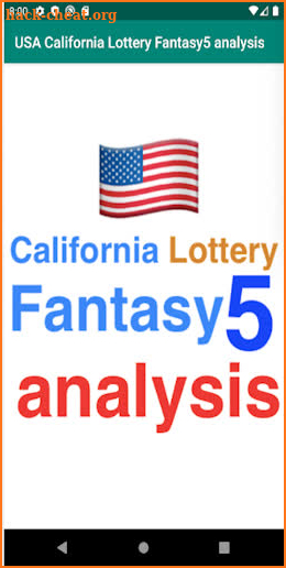 USA California Lottery Fantasy screenshot