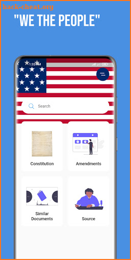 USA Constitution screenshot