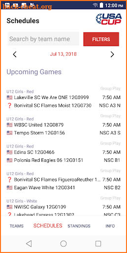 USA CUP screenshot