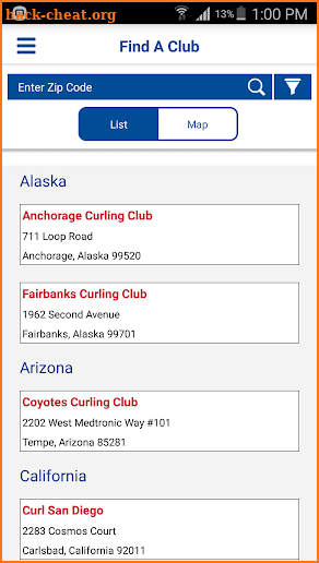 USA Curling screenshot