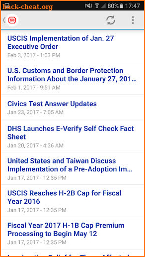 USA Immigration News & Alerts screenshot